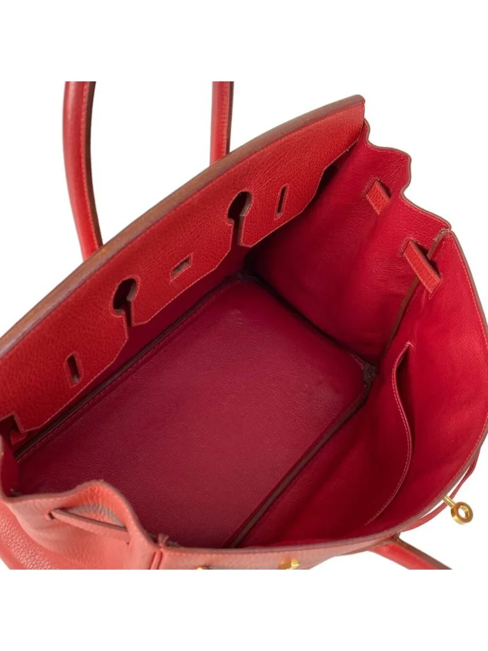 Hermes Handbag Birkin 35 Rouge